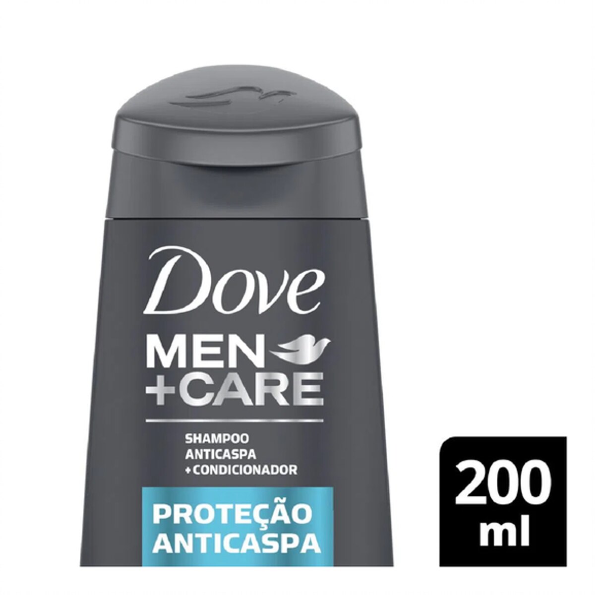 Shampoo + Condicionador Dove Men +Care Protecao Anticaspa 2 em 1 200ml